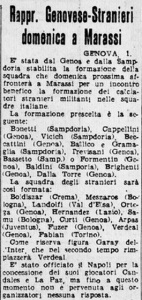 1948 04 02 Corriere d Sport Landolfi nella rappresentativa