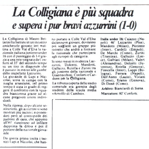 1983 05 05 Lanazione Colligiana Under 18 1 a 0