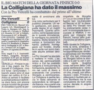 1994 03 28 LaNazione ProVecelli Colligiana 0 a 0