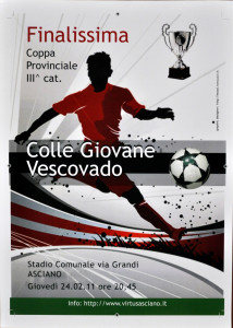 2011 02 24 Finale Coppa Provinciale Colligiana Vescovado 3 a 0 ad Asciano
