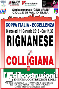 2012 01 11 Rignanese Coppa Italia