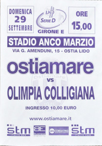 2013 09 29 Ostiamare Colligiana