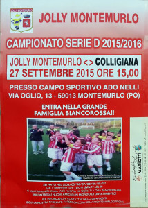 2015 09 27 Jolly Montemurlo Colligiana