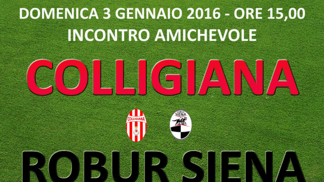 Amichevole con la Robur Siena