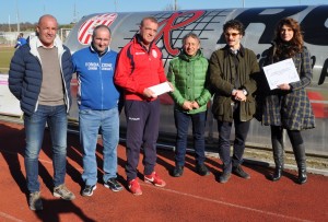 29/1/2017 Colligiana Delta Calcio Rovigo 0 - 0; donazione a favore A.S. Norcia