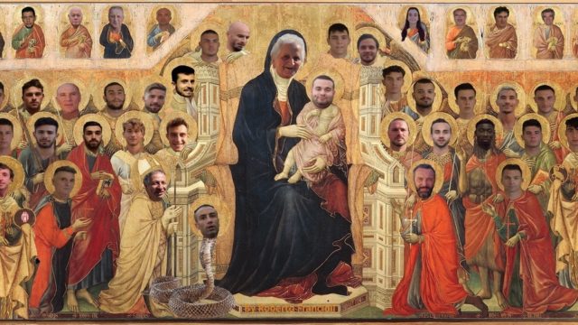 La Maestà di Duccio e della Colligiana!