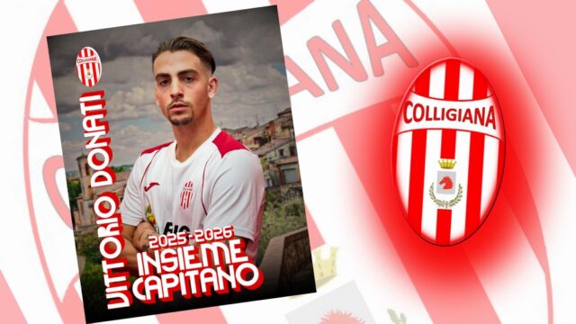 Il capitano Vittorio Donati ancora in biancorosso